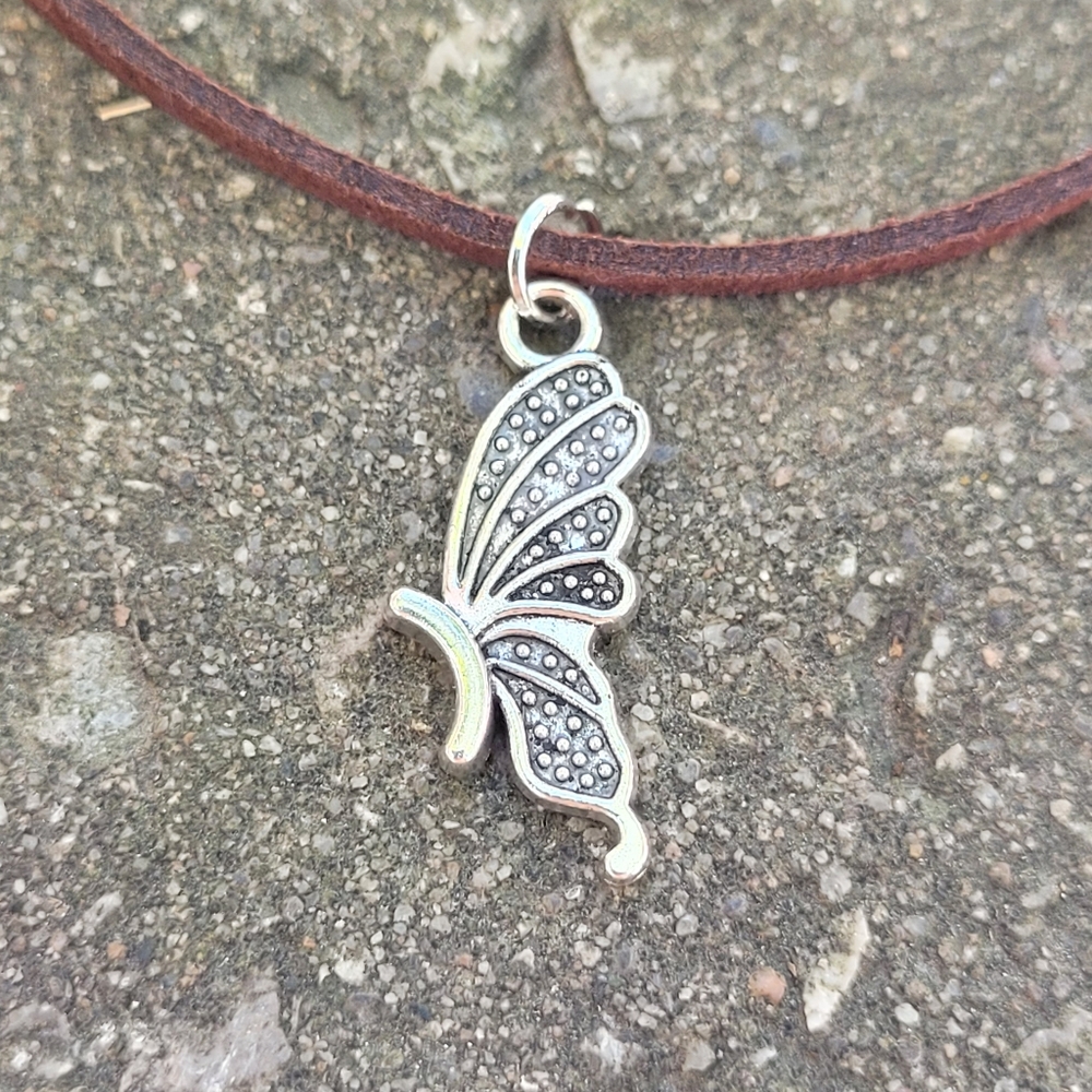 2 for $16! Butterfly Choker Necklace
